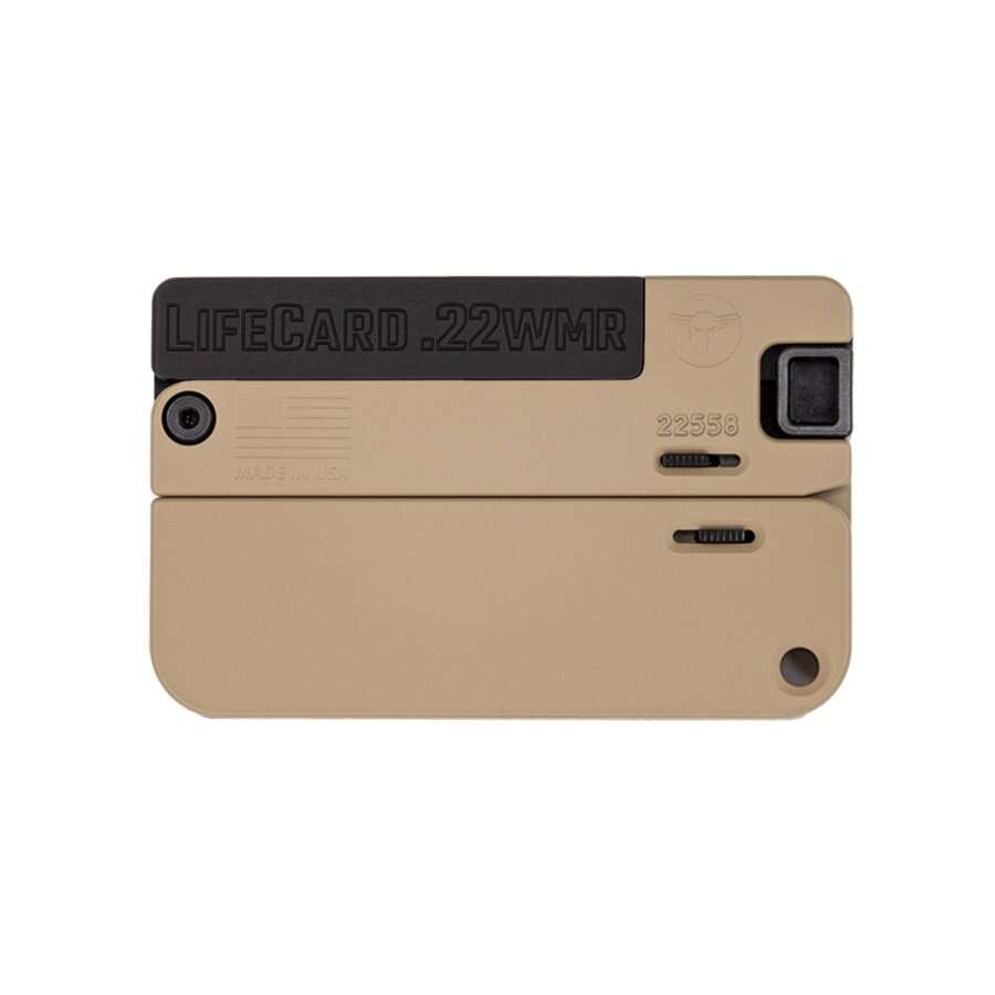 Handguns Trailblazer Firearms LifeCard 22Magnum LIFECARD 22MAG BLACK/TAN •  • Model: LifeCard